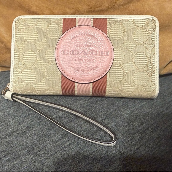 Coach Handbags - Coach Dempsey Large Phone Wallet